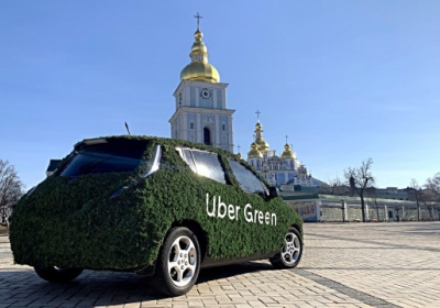 Uber запустив на вулиці Києва 200 електрокарів