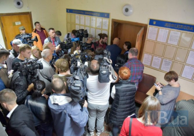 Поліція посилила охорону Подільського суду Києва через процес стосовно Вишинського
