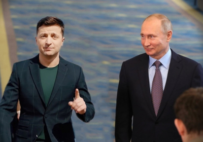 У річницю зустрічі Зеленського і Путіна Україна звинуватила РФ у блокуванні домовленостей