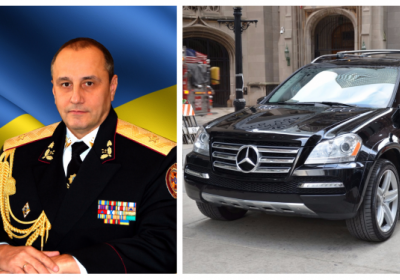 Через скрытый Mercedes против главного пожарного инспектора Одесской открыли дело - ВИДЕО