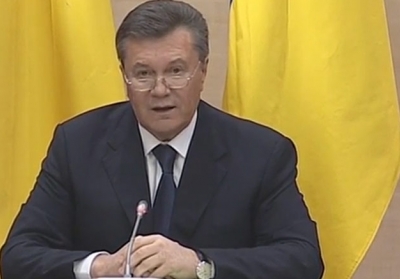 Захід винен у тому, що опозиція порушила умови угоди щодо врегулювання ситуації в Україні, - Янукович