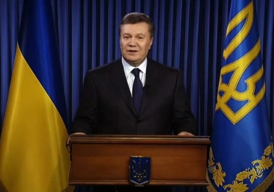 Янукович выразил возмущение силовой разгон Евромайдана