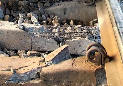 У росії здетонувала вибухівка на залізниці біля нафтобази