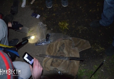 Сепаратисти приїхали у Миколаїв із ножами і пістолетами. Фото: НикВести