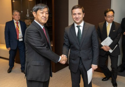 Зеленський обговорив реформи та залучення інвестицій в Україну з керівництвом парламенту Японії