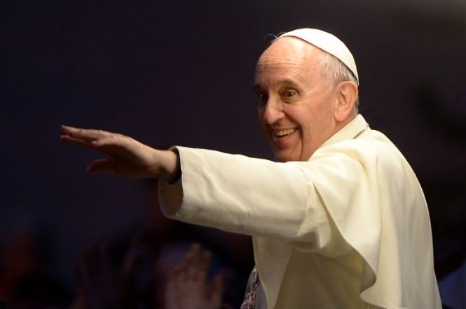 Папа Римский Франциск впервые посетил синагогу