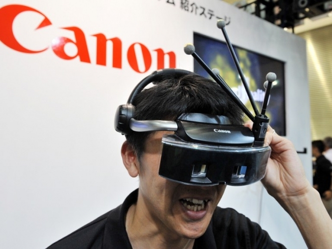 Canon презентувала нові окуляри, які показують віртуальний світ