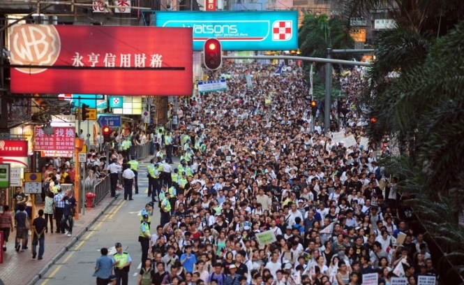Мешканці Гонконгу хочуть демократії