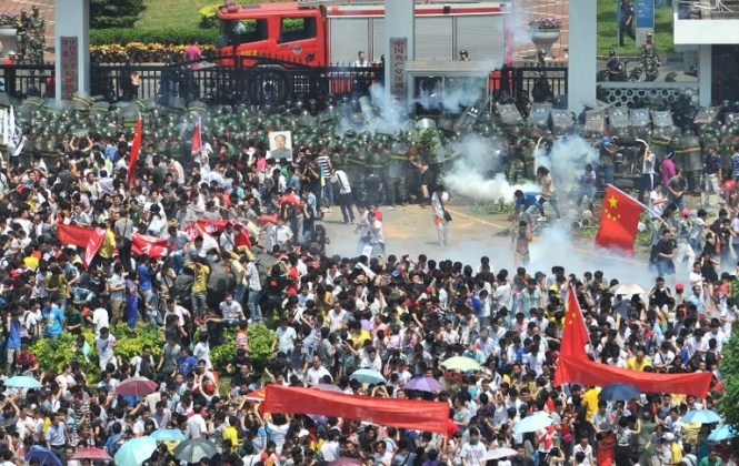 Китайці протестами відзначають 71 річницю японської окупації