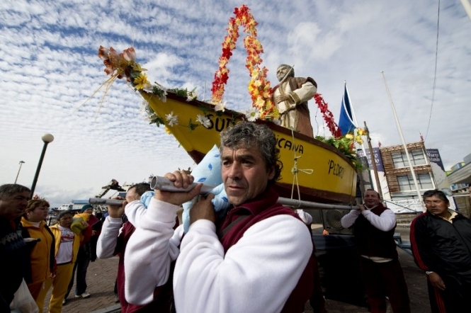 Рибалки в Чилі відзначають день святого Петра