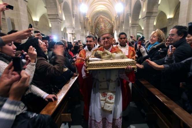 Католики у Вифлеємі відсвяткували Різдво