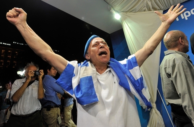 Європейські акції впали всупереч результатам виборів у Греції