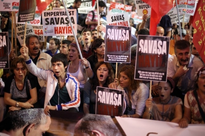 Турки протестують проти війни з Сирією
