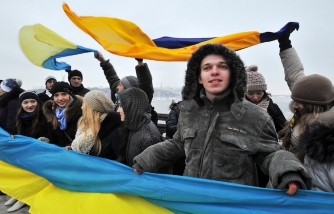 День соборності: Україну традиційно об’єднали на мості Патона