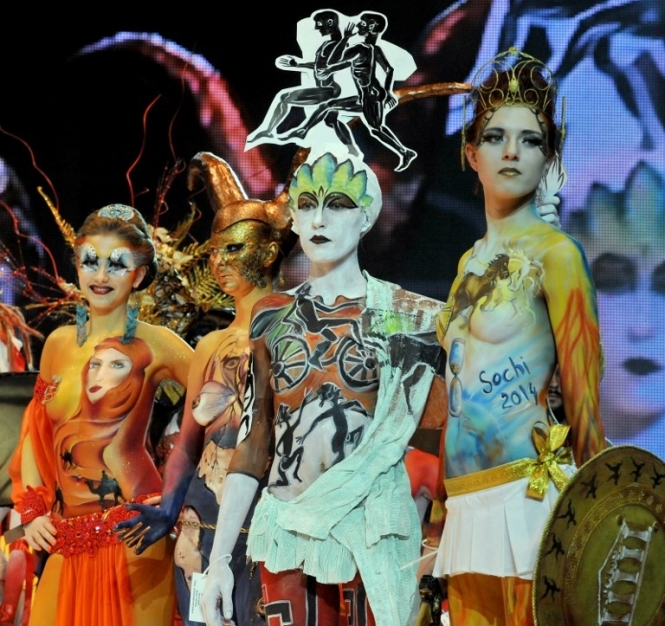 Тіло як мистецтво: шоу боді-арту на фестивалі краси у Петербурзі