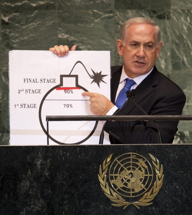 Прем'єр Ізраїлю встановив межу для розвитку іранської ядерної програми