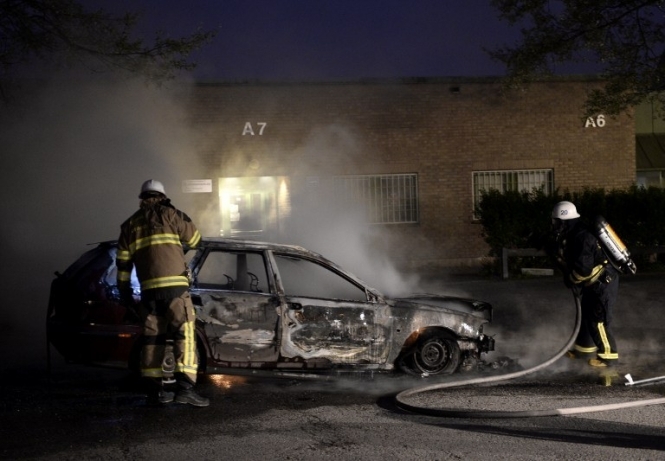 На Харківщині знову спалили машину євромайданівцю