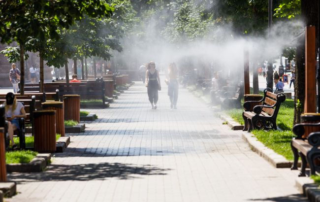 Лето 2020 было одним из самых жарких в истории Киева
