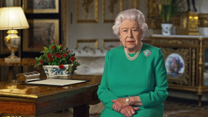 Пандемії коронавірусу: королева Великої Британії Єлизавета II закликала націю до самодисципліни