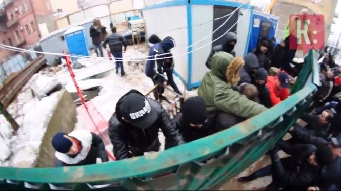 Громада заблокувала будівництво у Десятинному провулку у Києві