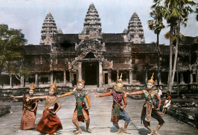 Перші кольорові фотографії Камбоджі. 1931 рік