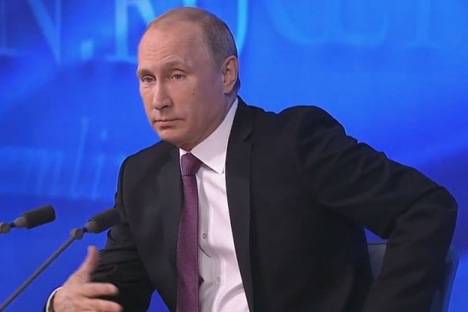 Путин начал конференцию с рассказа о большом урожае и демографическом росте в России