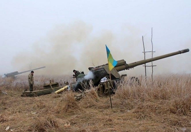 Украинская артиллерия успешно накрыла тактические резервы противника вблизи поселка Редкодуб