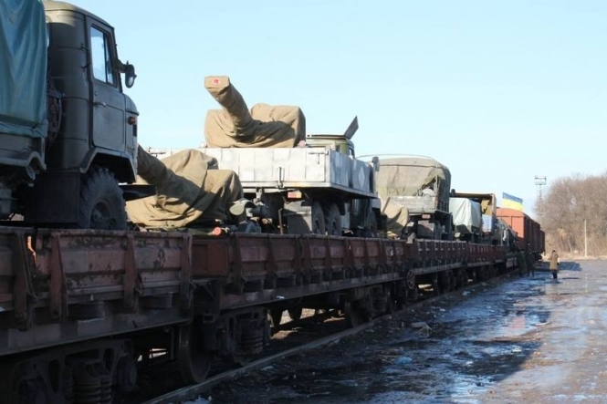 С танками и даже автобаней воины с Черниговщины отправились в зону АТО