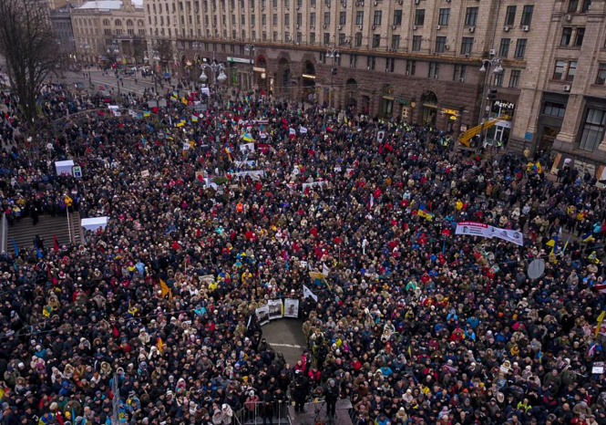 Великобритания, Канада и США осудили попытки штурма Октябрьского дворца в Киеве
