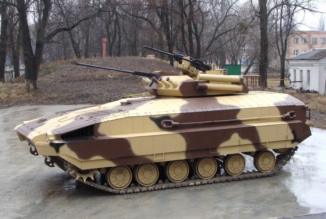 Украинский БМП-64 в разы лучше российского БМП 