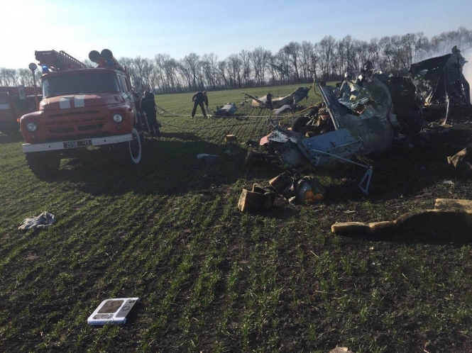 Вертолет, который 24 марта потерпел крушение на Киевщине, был в исправном состоянии, - Минобороны