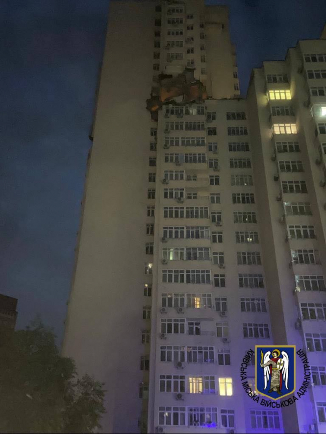 Нічна ракетна атака на Київ: загинули 3 людини, 11поранені