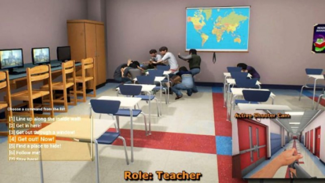 Правительство США заказал для учителей симулятор стрельбы в школе