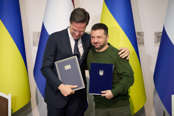 Україна підписала безпекову угоду з Нідерландами

