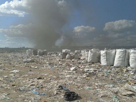 У Київській області загорілося звалище, куди звозили сміття зі Львова