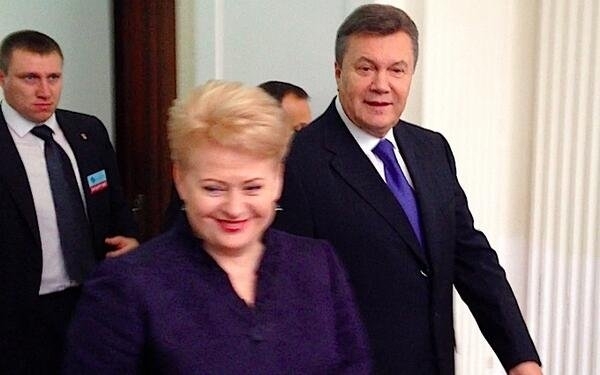Даля Ґрібаускайте заборонила в'їзд у Литву Януковичу і його 17 посіпакам