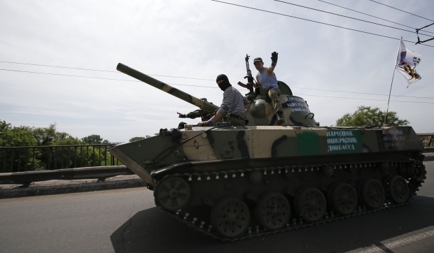 У бойовиків помітили маркування АТО на танках, можливі провокації