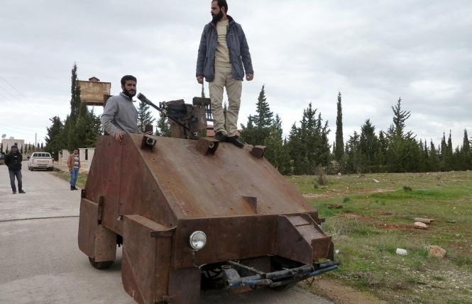 Сирійський handmade танк: не дитячі ігри