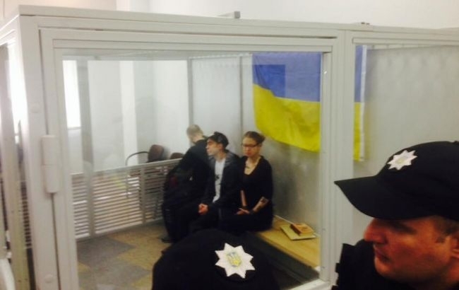 Суд продовжив арешт трьох підозрюваних у вбивстві міліціонерів у Києві
