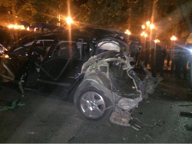 В Грузии взорвали автомобиль оппозиционного депутата