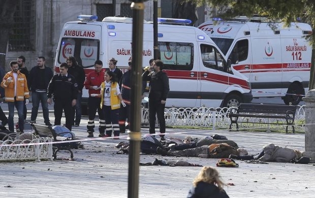 Після вибуху в Стамбулі затримали трьох громадян Росії