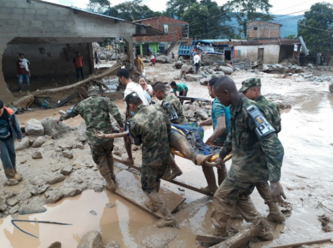 Евросоюз готов помочь пострадавшим от наводнения в Колумбии