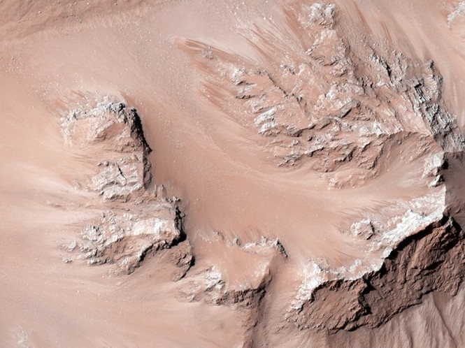 На північному полюсі Марса