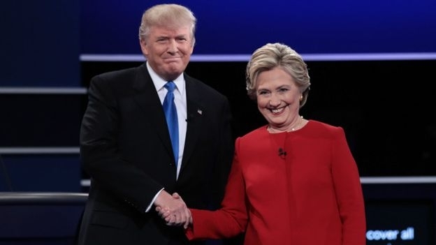 Клінтон перемогла Трампа в першому раунді дебатів