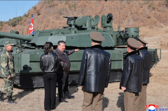 Кім Чен Ин показав танк із