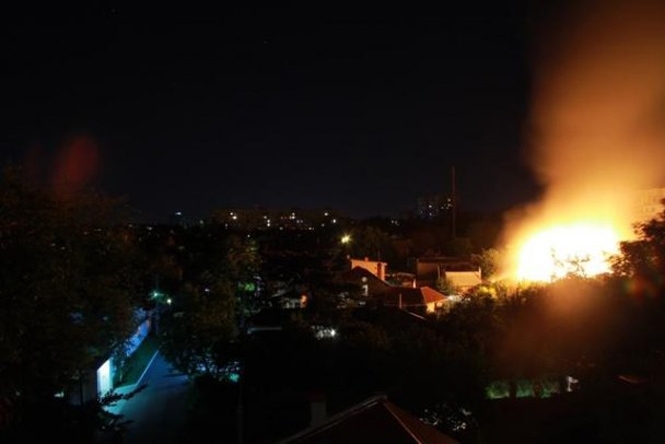 В Одесі згоріли особняки можновладців