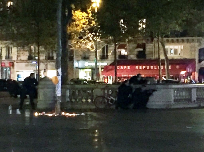 В центре Парижа произошла перестрелка