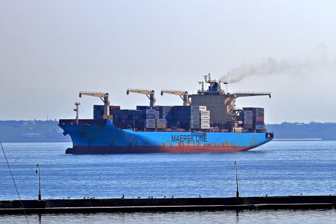 Найбільший у світі контейнерний перевізник Maersk Line йде з Одеського порту