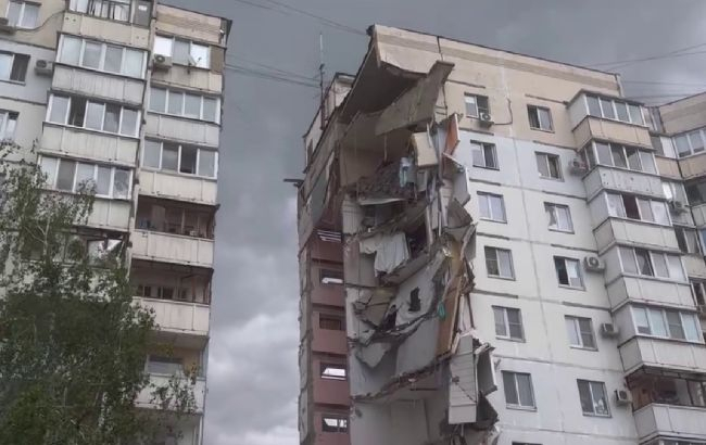 В бєлгороді обвалився будинок: це міг бути підрив    