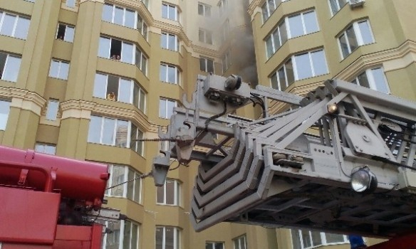 На Киевщине из-за пожара эвакуировали 70 человек